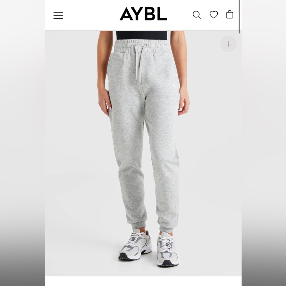 AYBL joggers, light grey